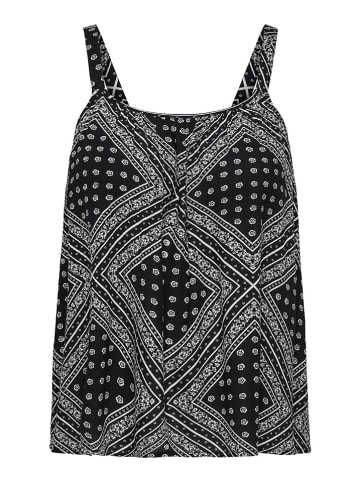 ONLY Carmakoma Top "Cherry" in Schwarz