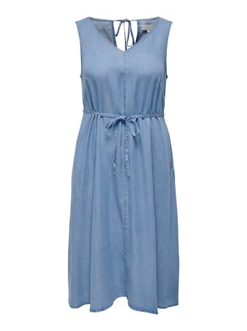 ONLY Carmakoma Kleid "Brighton" in Hellblau