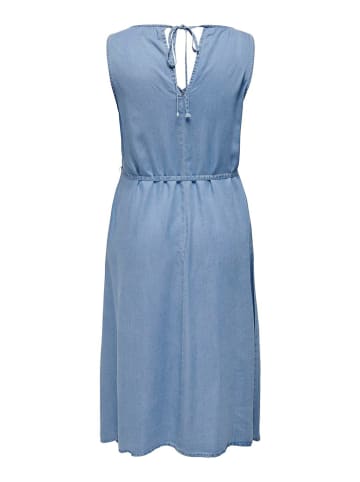 ONLY Carmakoma Kleid "Brighton" in Hellblau