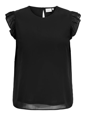 ONLY Carmakoma Bluse "Ann" in Schwarz