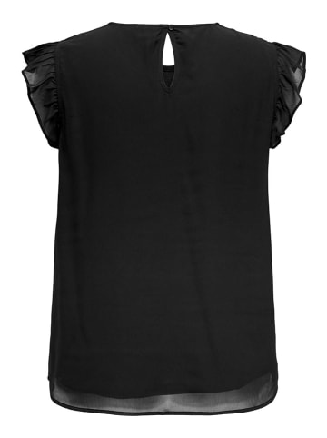 ONLY Carmakoma Bluse "Ann" in Schwarz
