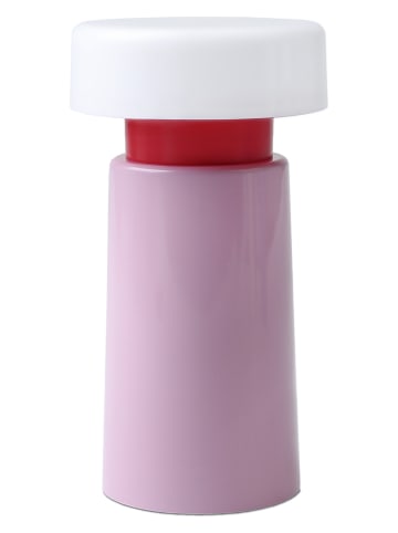 Remember LED-Tischleuchte "Victoria" in Rosa - (H)17,5 x Ø 9,5 cm