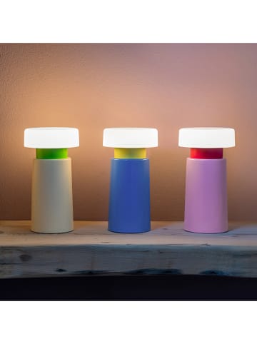 Remember LED-Tischleuchte "Victoria" in Weiß - (H)17,5 x Ø 9,5 cm