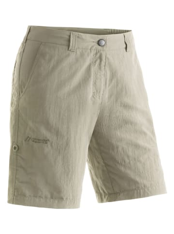 Maier Sports Szorty funkcyjne "Nidda" w kolorze beżowym