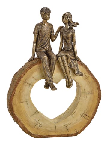 G. Wurm Figurka dekoracyjna w kolorze jasnobrązowym - 20 x 28 x 6 cm