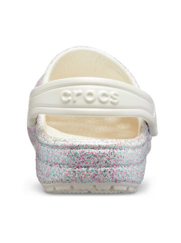 Crocs Crocs "Classic Glitter" in Creme/ Bunt