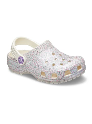 Crocs Crocs "Classic Glitter" in Creme/ Bunt