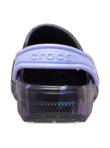 Crocs Chodaki "Classic Disco Dance Party" w kolorze czarno-fioletowym