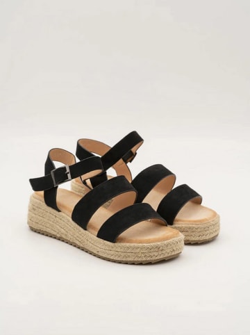 Bellucci Sleehaksandalen zwart