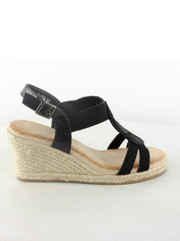 Belucci Sleehaksandalen zwart