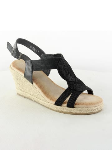 Belucci Sleehaksandalen zwart