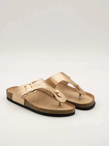 Bellucci Teenslippers goudkleurig