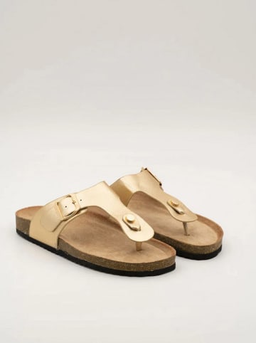 Belucci Teenslippers goudkleurig