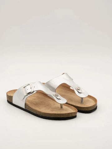 Bellucci Teenslippers zilverkleurig
