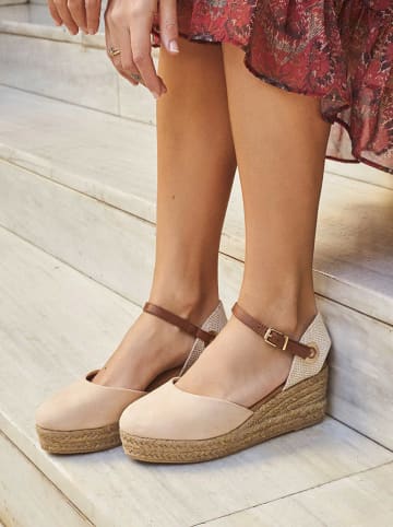 Belucci Keilpumps in Beige