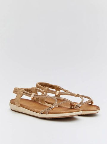 Bellucci Sandalen in Gold