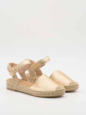 Bellucci Espadrilles goudkleurig
