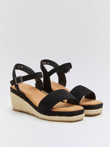 Bellucci Sleehaksandalen zwart