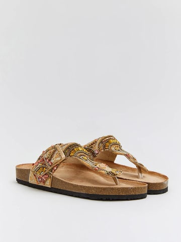 Bellucci Teenslippers goudkleurig