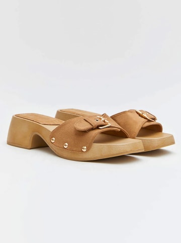 Bellucci Slippers lichtbruin