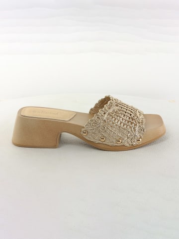 Bellucci Pantoletten in Gold