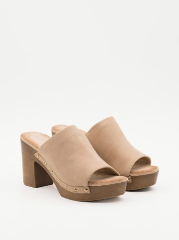 Bellucci Pantoletten in Beige