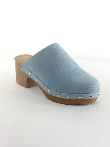 Bellucci Clogs in Hellblau
