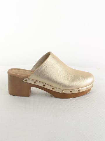 Bellucci Clogs in Gold
