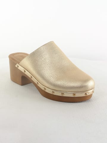 Bellucci Clogs in Gold