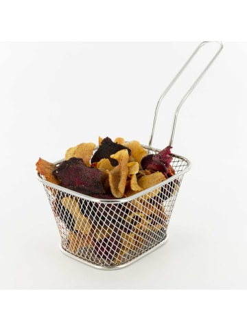 every ware 2-delige set: serveermanden zilverkleurig - (H)13,3 cm