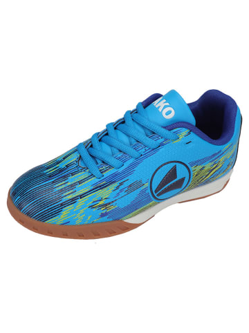Jako Hallen-Fußballschuhe "Stepover" in Blau
