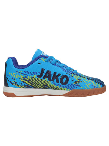 Jako Hallen-Fußballschuhe "Stepover" in Blau