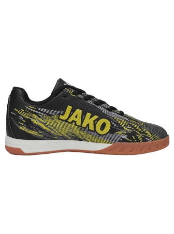 Jako Hallen-Fußballschuhe "Stepover" in Schwarz