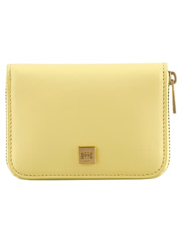Högl Leren portemonnee geel - (B)13 x (H)9 x (D)2 cm