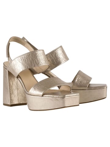 Högl Leren haksandalen "Cindy" bronskleurig