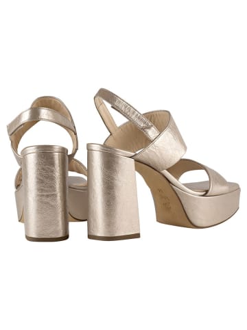 Högl Leren haksandalen "Cindy" bronskleurig