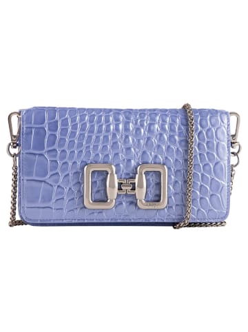 Högl Leder-Umhängetasche "Pretty" in Lila - (B)20 x (H)10 x (T)4 cm