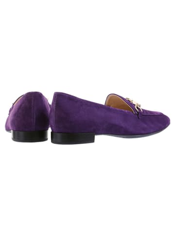 Högl Leder-Loafer "Close" in Lila