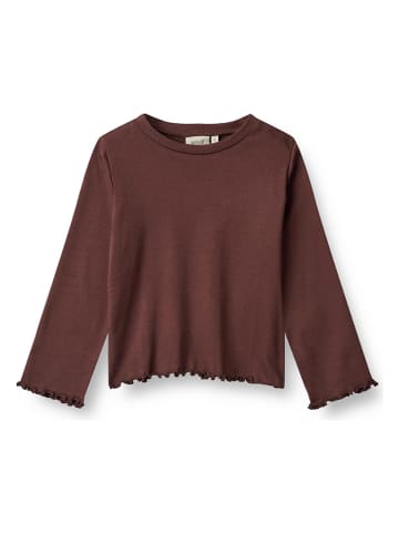 Wheat Longsleeve "Else" in Aubergine