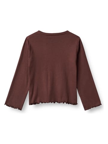 Wheat Longsleeve "Else" in Aubergine