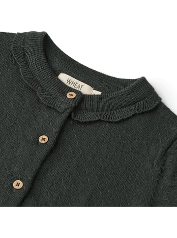 Wheat Woll-Cardigan "Amy" in Schwarz