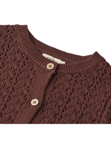 Wheat Cardigan "Celia" in Braun