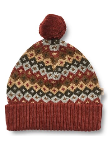 Wheat Czapka beanie "Nolo" ze wzorem