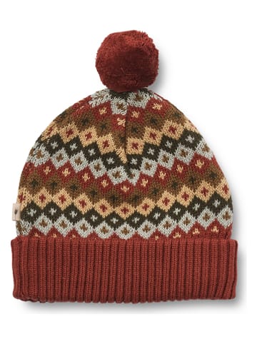 Wheat Czapka beanie "Nolo" ze wzorem