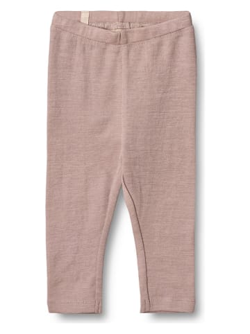 Wheat Woll-Leggings in Rosa