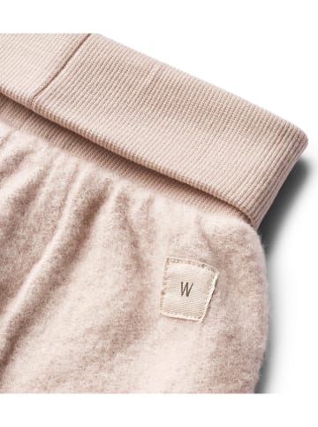 Wheat Wollen sweatbroek lichtroze