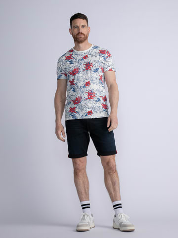 Petrol Industries Shirt wit/blauw