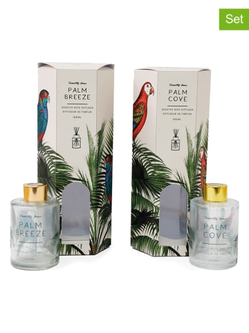 SiL Interiors 2-delige set: kamergeur-diffusers "Palm" - 2x 100 ml