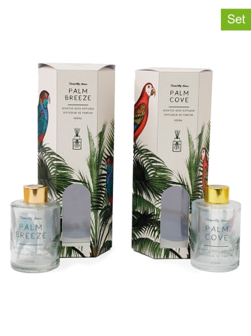 SiL Interiors 2er-Set: Raumduft-Diffuser "Palm" - 2x 100 ml