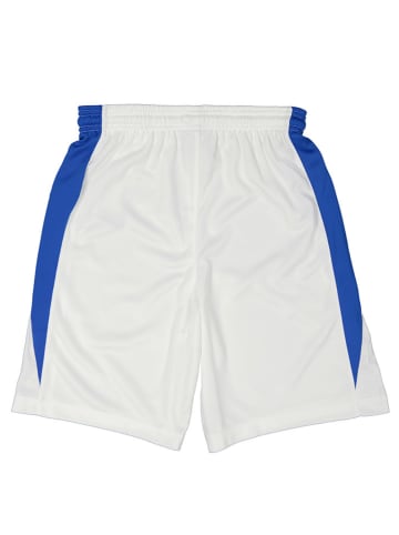 Nike Trainingsshort wit/blauw